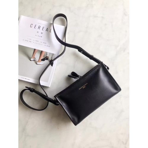 Ba*len*cia*ga-bazar-shoulder-bag-replica-bag-black