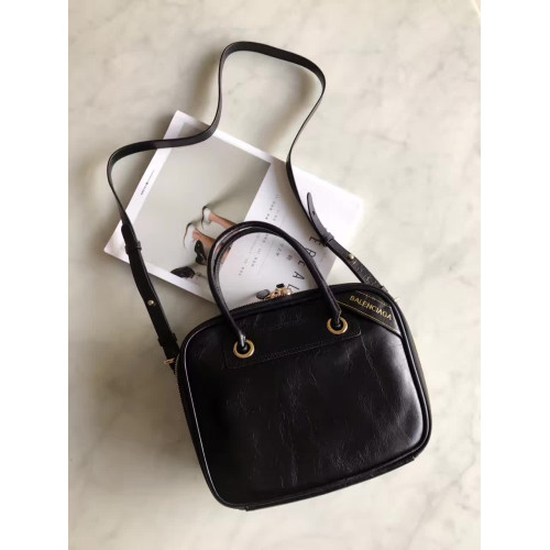 Ba*len*cia*ga-small-square-bag-replica-bag-black