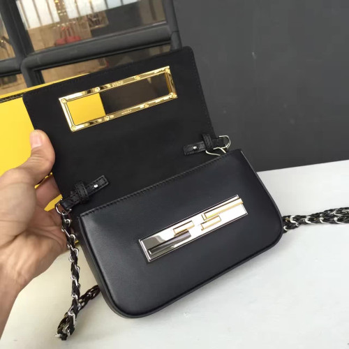 F**di-3baguette-replica-bag-black