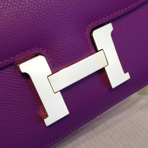 H**mes-constance-replica-bag-purple