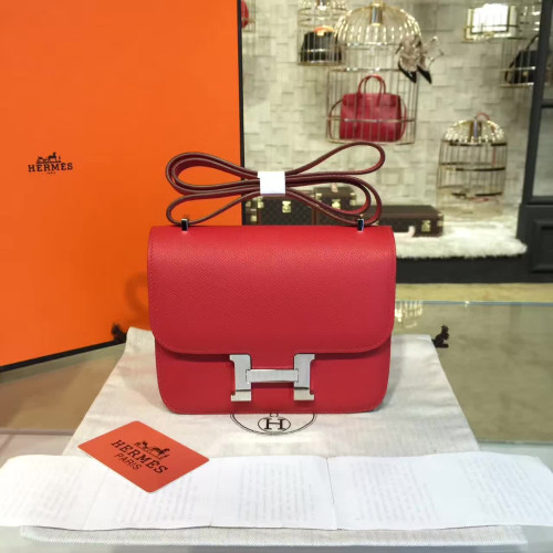 H**mes-constance-replica-bag-red-15