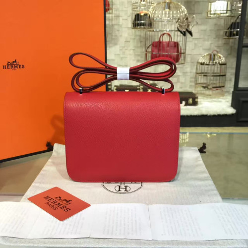 H**mes-constance-replica-bag-red-15