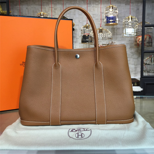 H**mes-garden-party-replica-bag-brown