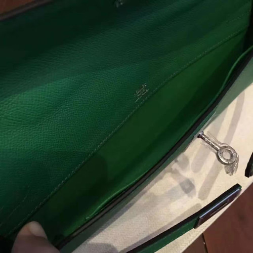 H**mes-kelly-cut-replica-bag-green-2