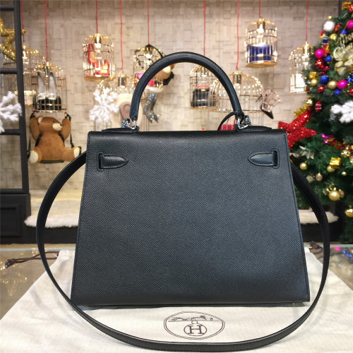 H**mes-kelly-replica-bag-black-5
