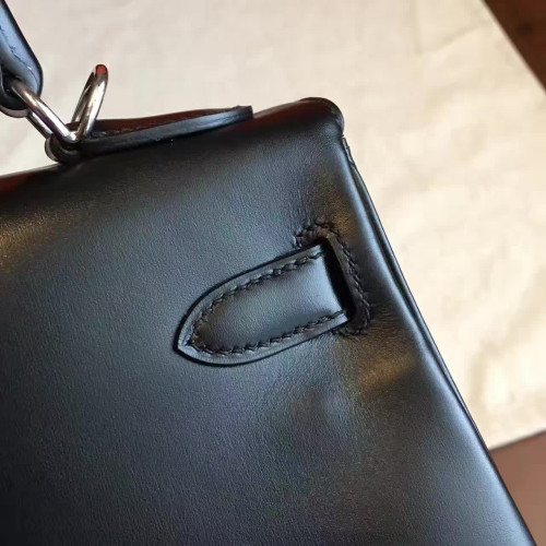 H**mes-kelly-replica-bag-black-7