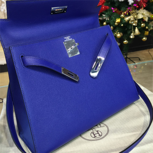 H**mes-kelly-replica-bag-blue