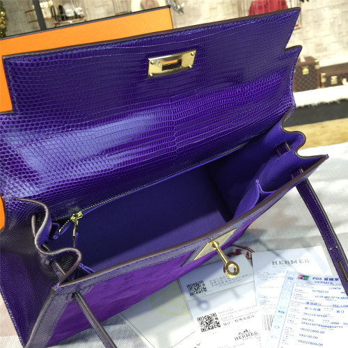 H**mes-kelly-replica-bag-dark-purple